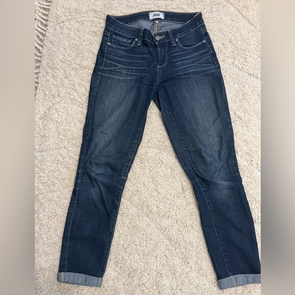 Paige Kylie Crop jeans with cuffed hem - Picture 3 of 8